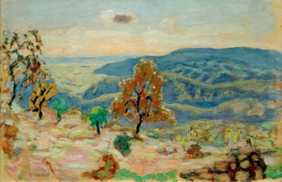 Dağ manzarası by Pierre Bonnard