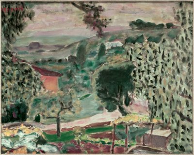 Cannet manzarası by Pierre Bonnard