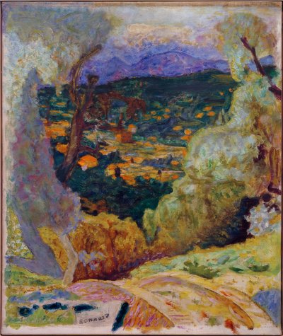 Güney manzarası: Le Cannet by Pierre Bonnard
