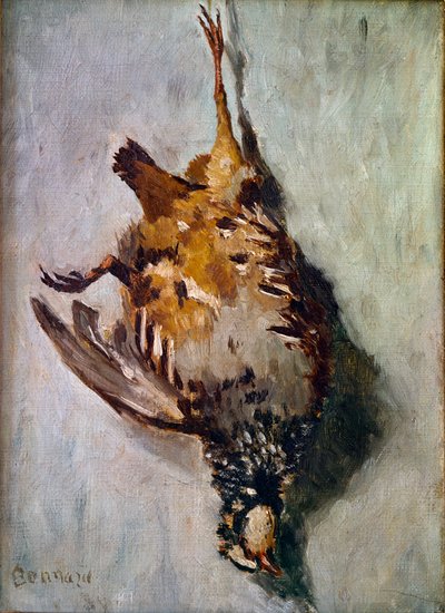 kırmızı keklik by Pierre Bonnard