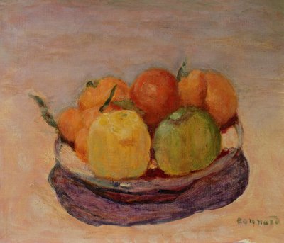Meyveli Natürmort by Pierre Bonnard