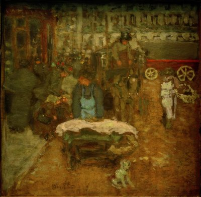 Bulvar üzerinde by Pierre Bonnard