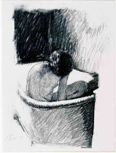Hamam, c.1925 (lito) by Pierre Bonnard