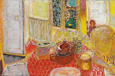 Kahvaltı; Sabah kahvaltısı by Pierre Bonnard