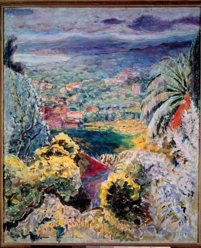 Cannet veya Cannes Körfezi 1935 by Pierre Bonnard