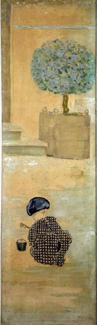 Kumdan Kaleli Çocuk veya Kovalı Çocuk, 1894 by Pierre Bonnard