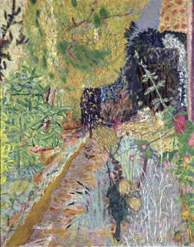 Bahçe, c.1936 (tuval üzerine yağlı boya) by Pierre Bonnard