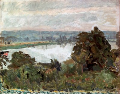 Vernon yakınlarındaki Seine, c1911. by Pierre Bonnard