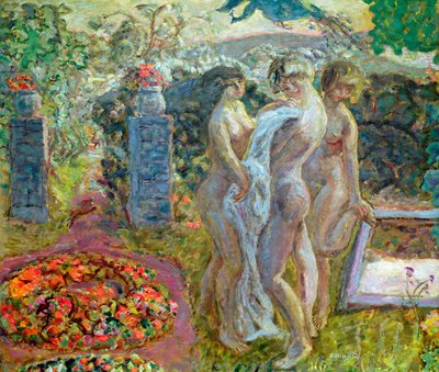 Üç Güzeller, 1908 by Pierre Bonnard