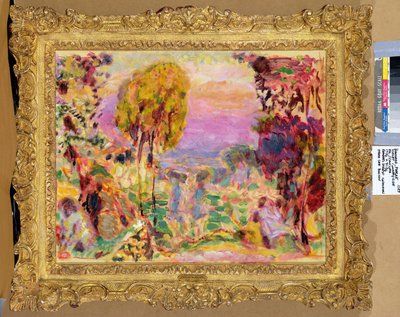 Menekşe Kırsal by Pierre Bonnard