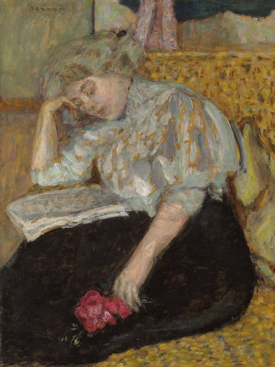 Güllü Kadın; Femme bir gül, 1908 by Pierre Bonnard