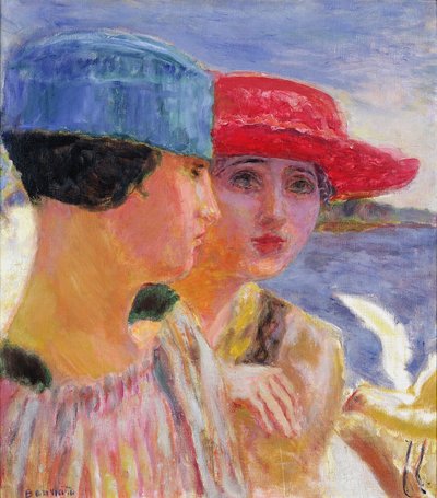 Martılı Genç Kadınlar, 1917 by Pierre Bonnard