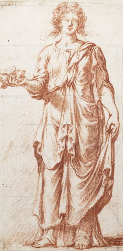 Ayakta Alegorik Bir Figür by Pierre Brebiette