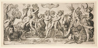 Bacchus ve çevresi by Pierre Brebiette
