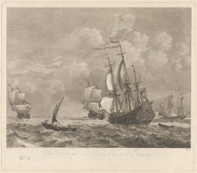 Deniz Çalışması No.3 by Pierre Charles Canot