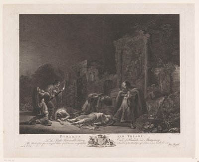 Pyramus ve Thisbea Pyramus ve Thisbe (nesne üzerindeki başlık) İngiltere
