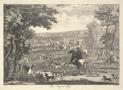 Körfezdeki Geyik by Pierre Charles Canot