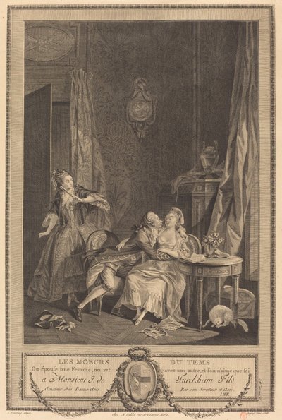 zamanın görgü kuralları by Pierre Charles Ingouf after Sigmund Freudenberger
