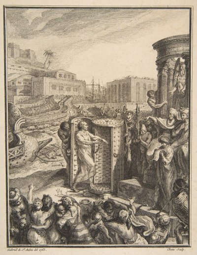 Regulus En Korkunç İşkenceye Mahkûm Edildi, 18. yüzyıl. by Pierre Chenu
