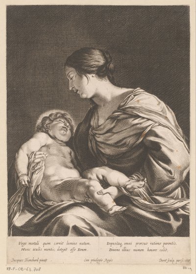 Çocuklu Meryem by Pierre Daret