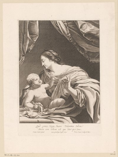 Çocuklu Meryem by Pierre Daret