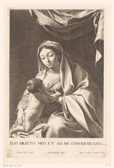 Çocuklu Meryem by Pierre Daret