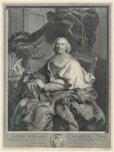 Andre Herkül, Fleury Kardinali by Pierre Drevet