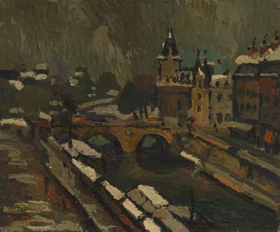 Kışın Paris by Pierre Dumont