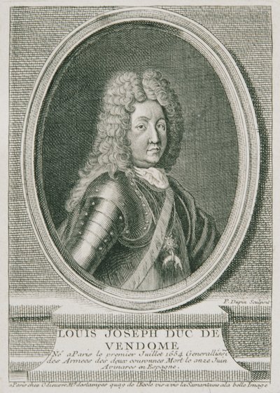 Fransız General Louis Joseph Duc de Vendôme by Pierre Dupin