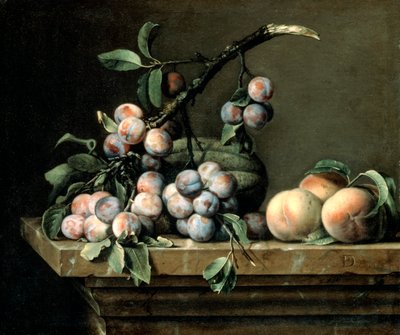 Erik, Kavun ve Şeftali, c1630-1680 by Pierre Dupuis