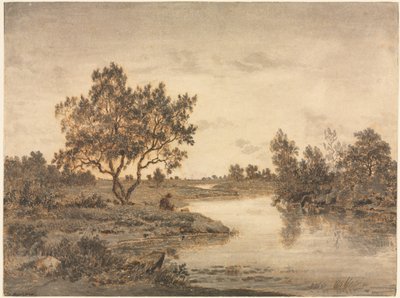 Balıkçı Balıkçı, c. 1840-45. by Pierre Etienne Theodore Rousseau