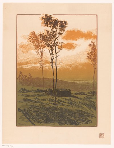 Manzara by Pierre Eugène Vibert