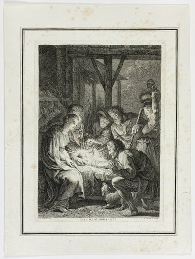 Çobanların hayranlığı by Pierre François Basan