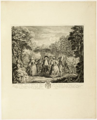 Parnassus Karnavalı by Pierre François Basan