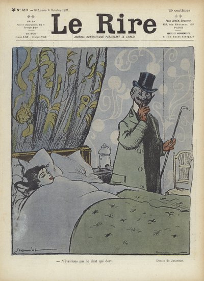 Le Rire için İllüstrasyon by Pierre Georges Jeanniot