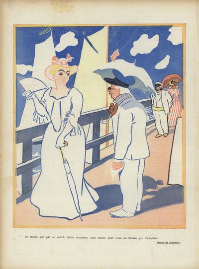 Le Rire için İllüstrasyon by Pierre Georges Jeanniot