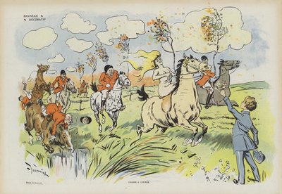 Le Rire için İllüstrasyon by Pierre Georges Jeanniot