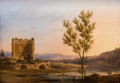 Roma çevresinin görünümü,1819 (tuval üzerine yağlıboya) by Pierre Henri de Valenciennes