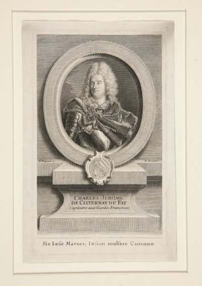Charles J?r?me de Cisternay du Fay (1662-1723) by Pierre Imbert Drevet