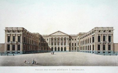 Estates Genel Sarayı, Brüksel, Pierre Jacques Goetghebuer tarafından 