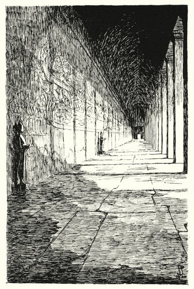 Birinci katın galerisi, Angkor Vat (gravür) by Pierre Jeannerat de Beerski