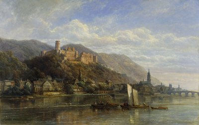 Heidelberg, 1866 by Pierre Justin Ouvrie
