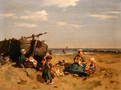 Deniz kenarında by Pierre Lacur