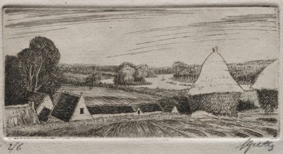 Brebant Çiftliği by Pierre Louis Gatier