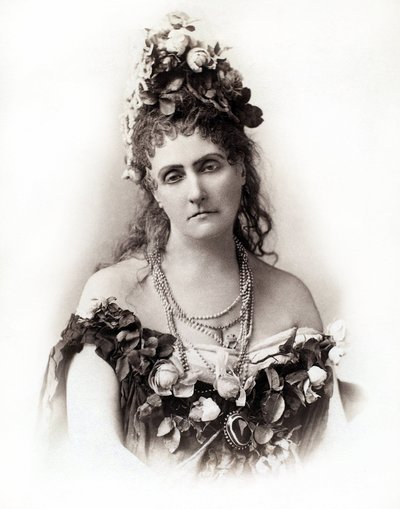 Kontes Virginia Oldoini Verasis di Castiglione (1835-1899) - Virginia Oldoini Verasis, Castiglione Kontesi (1837-1899) portresi - Pierre Louis Pierson (1822-1913) tarafından fotoğraf by Pierre Louis Pierson