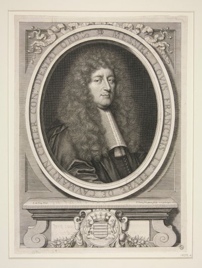 Louis François le Févre de Caumartin (1624-1687) by Pierre Louis van Schuppen