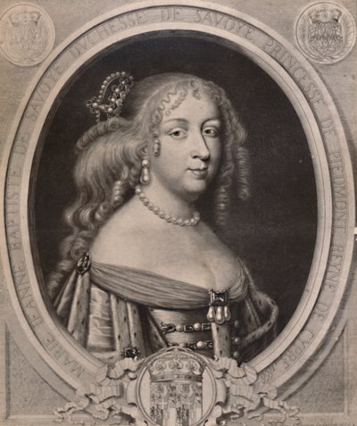 Marie Jeanne Baptiste, Savoy Düşesi, 17. yüzyılın sonları 1894 by Pierre Louis van Schuppen