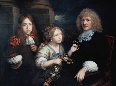 Bir Aile Grubu by Pierre Mignard