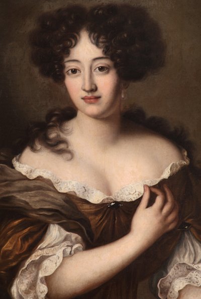 Hortense Mancini, Düşes de Mazarin olduğu söylenen bir Leydi by Pierre Mignard