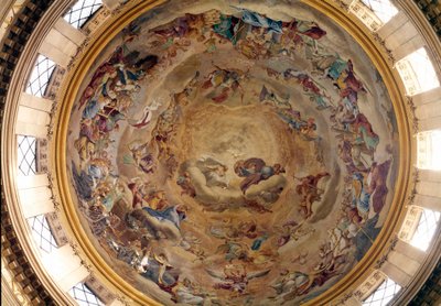 Pierre Mignard (1612-1695) tarafından boyanmış Val de Grace Kilisesi